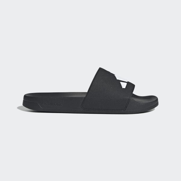 ★関税込★adidas★ADILETTE SHOWER SLIDE ★22.5-29.5cm★ MENS ADIDAS ADILETTE SHOWER SLIDES - CORE BLACK/CLOUD WHITE