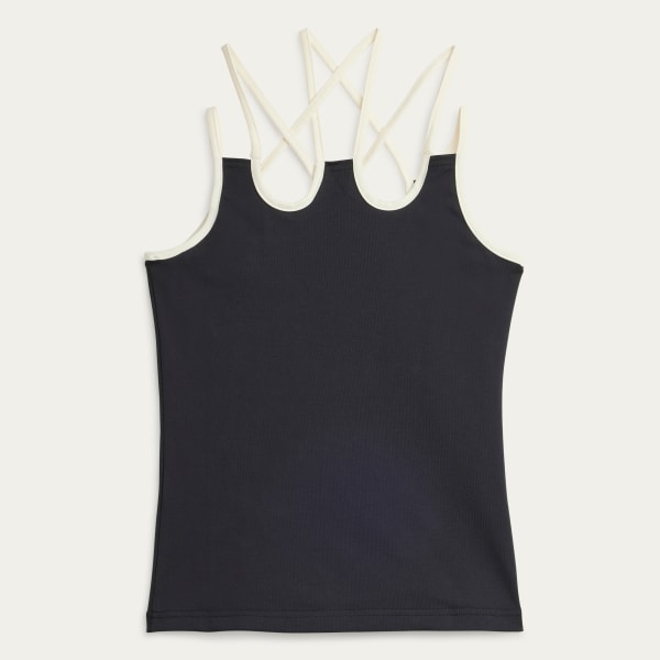 adidas by Avavav Strap Tank Top - Black | Free Shipping with