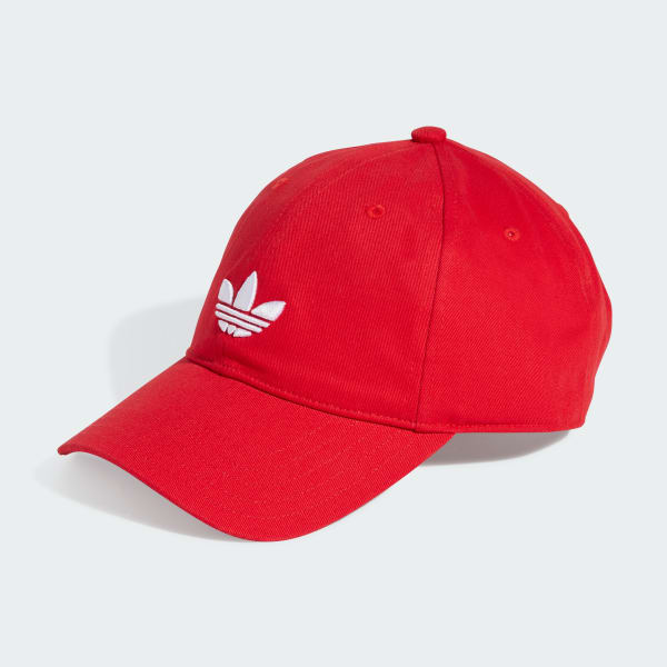 Merah Topi Baseball Adicolor Classic Trefoil