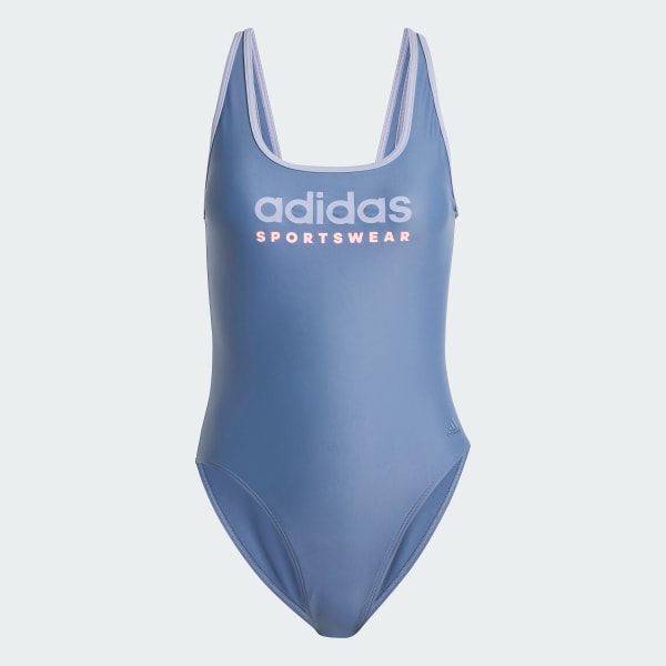 Azul Fato de Banho Sportswear