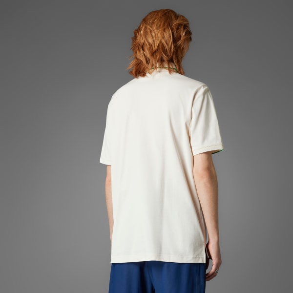 White Originals Twistknit Trefoil Polo Shirt