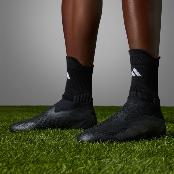 Preto Botas de Futebol Predator Accuracy+ – Piso firme