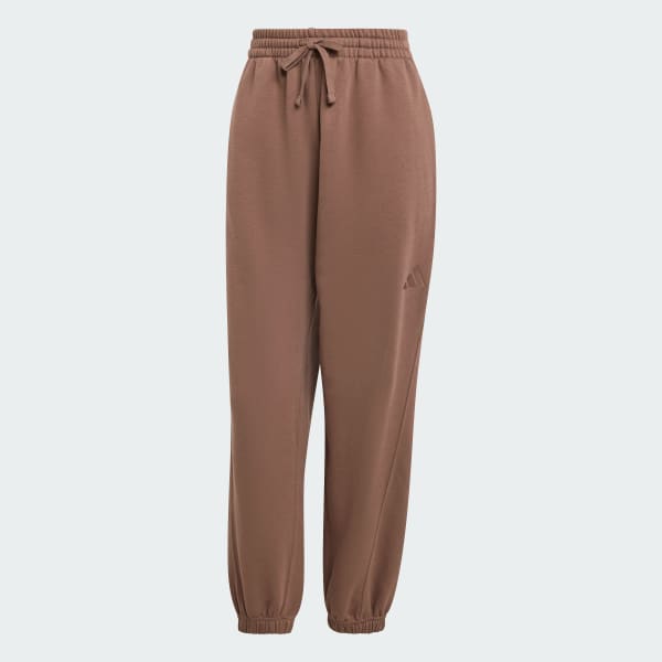 adidas ALL SZN Fleece Loose Pants Brown Free Shipping with adiClub adidas Canada