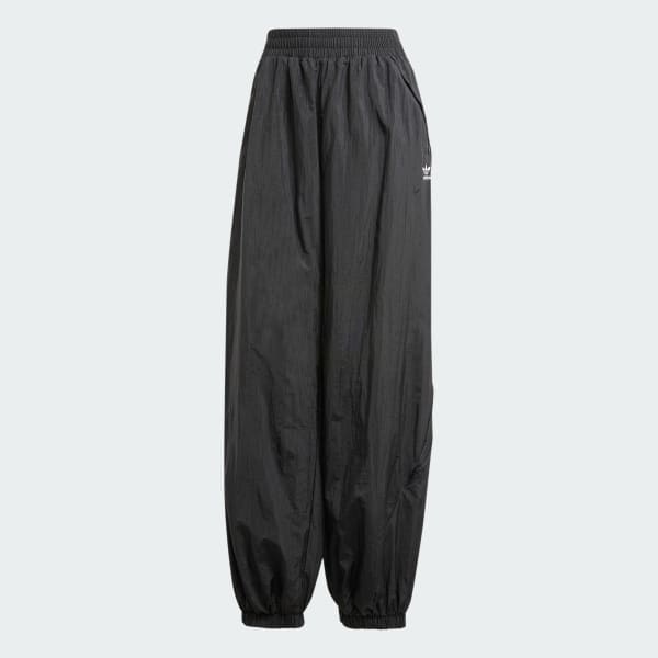 adidas Wide Leg Woven Joggers Black adidas UK