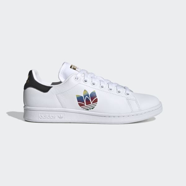 adidas originals white stan smith with trefoil