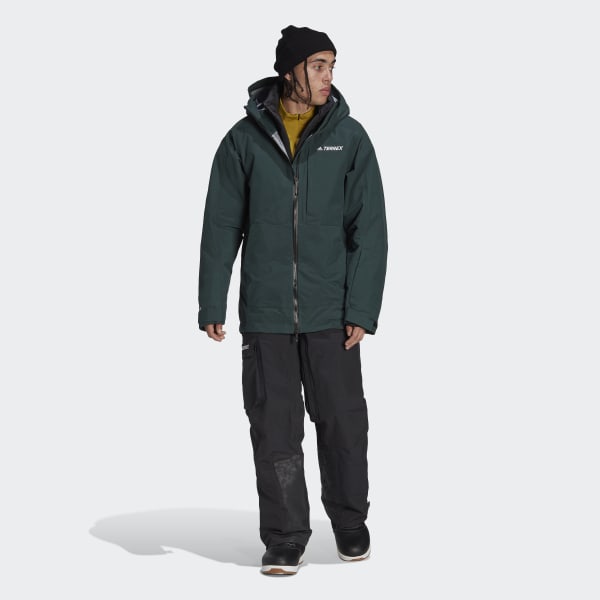 cierna Nohavice Terrex 3-Layer Post-Consumer Nylon Snow