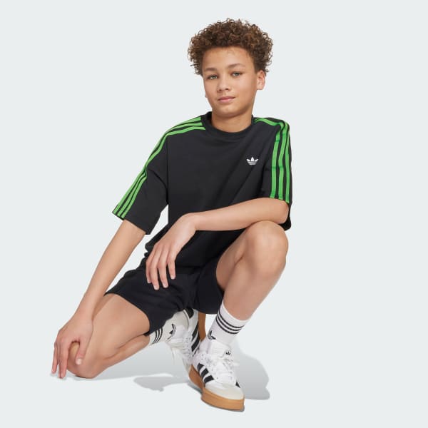 Negro Camiseta adidas x Minecraft (Adolescentes)