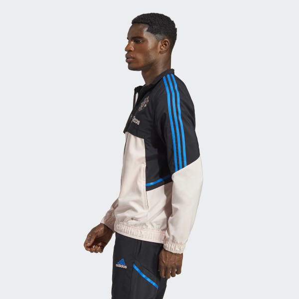 Czerń Manchester United Condivo 22 Presentation Jacket