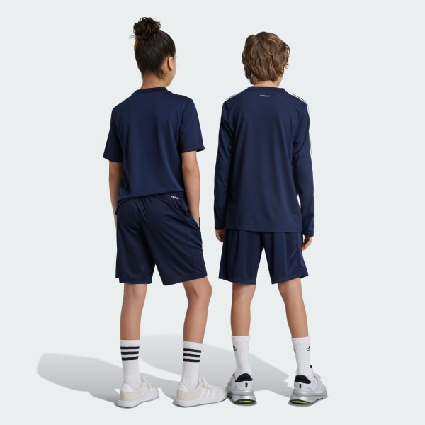 Blue Train Essentials Logo Regular Fit Shorts Kids
