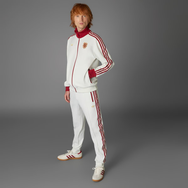 adidas FC Bayern Anniversary Track Top - White | Free