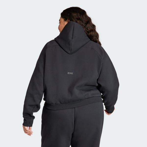 Negro Buzo adidas Z.N.E. Cierre Frontal