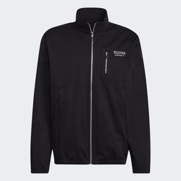 Đen Track Top Vải Twill Cotton R.Y.V. IZV98