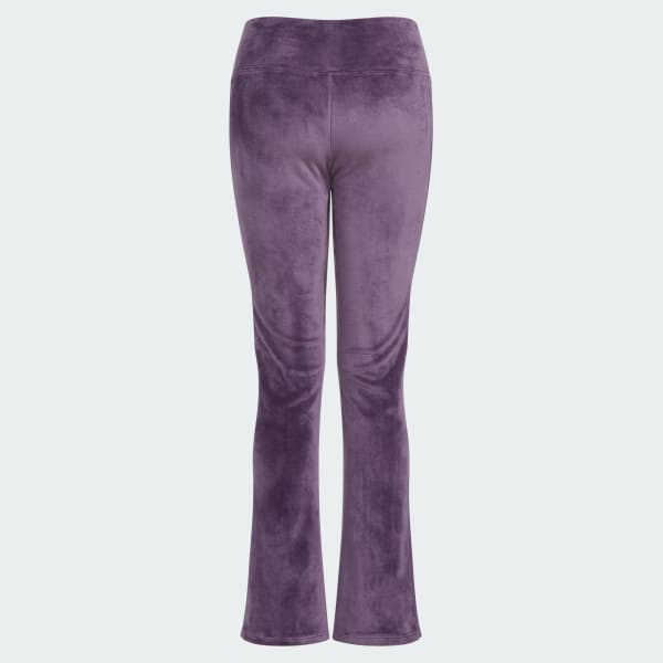 Cosmic Velour Flared Joggers Purple, Girls' Trousers & Leggings