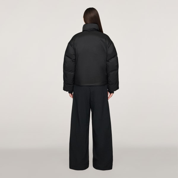 Czerń Kurtka Y-3 Puffer