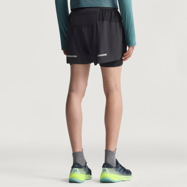 Siyah Adi365 Running CLIMACOOL+ 2-In-1 Şort