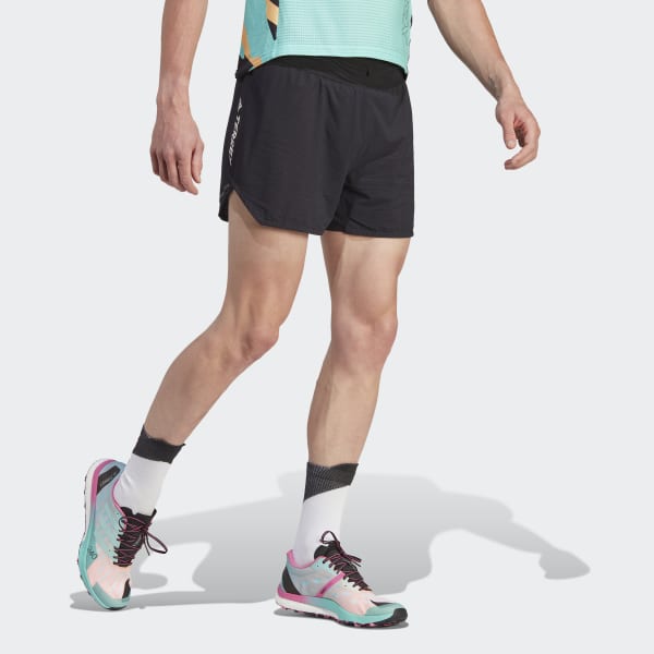 Negro Shorts de Trail Running Terrex Agravic Pro