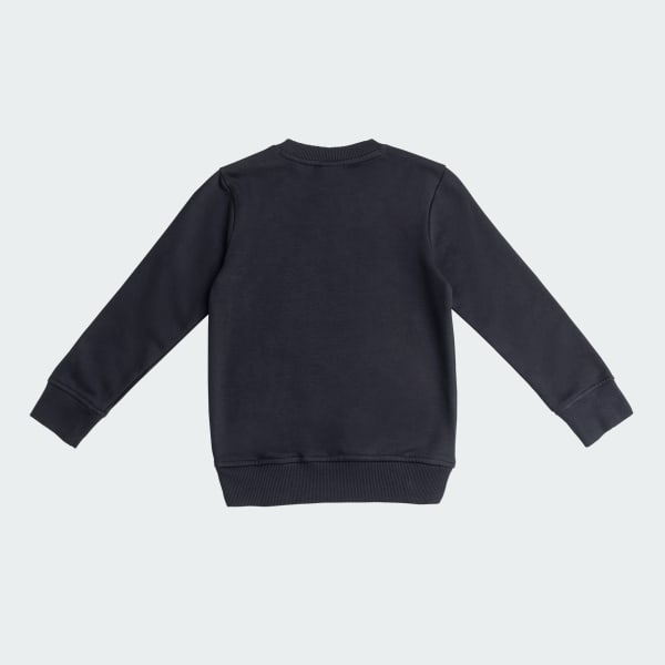 adidas Crewneck Full Sleeve Sweatshirt Black adidas India