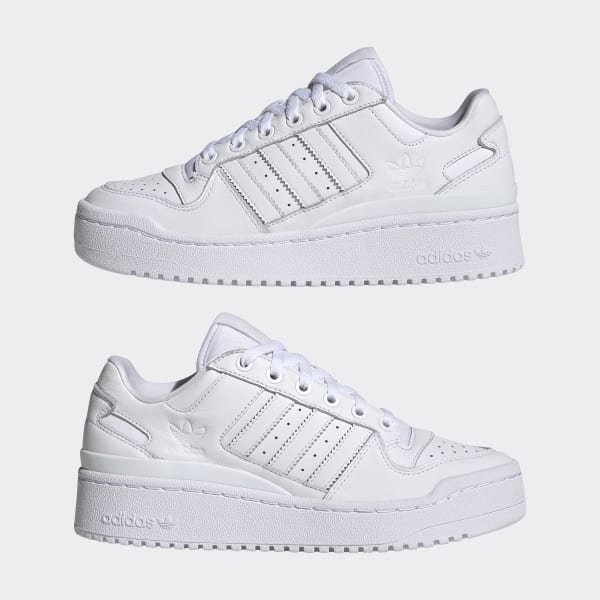 ★adidas★ Forum Bold Stripe White Pink adidas Forum Bold Stripes Shoes - White | adidas KE