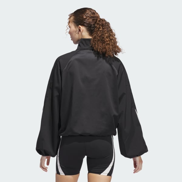 Black adidas Basketball Half-Zip Pullover