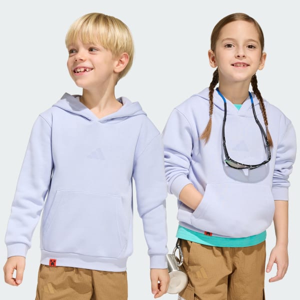 paars adidas Minecraft Terrex Hoodie