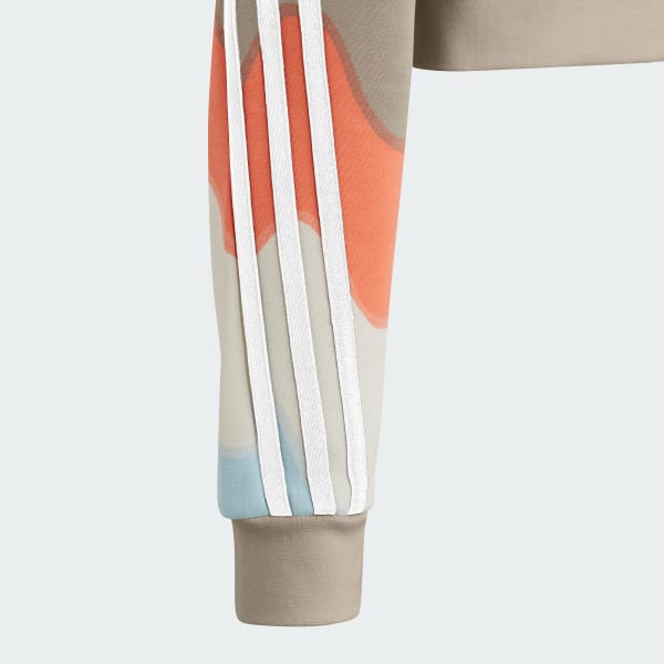 Weiss Marimekko Allover Print Cotton Sweatshirt