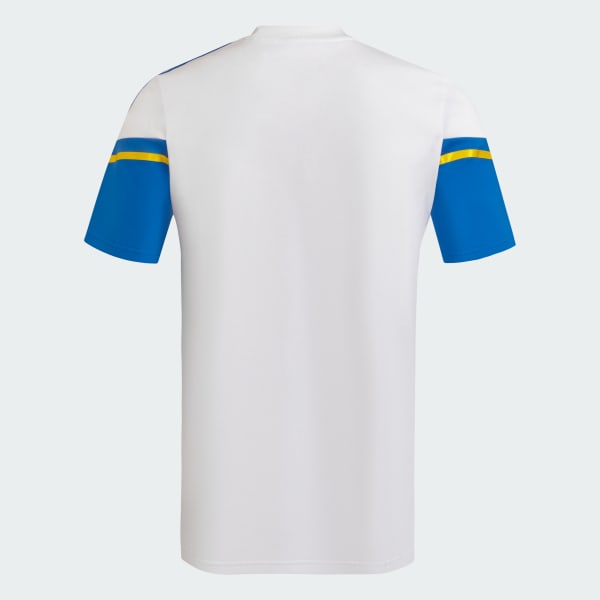 Remera blanca boca new arrivals adidas