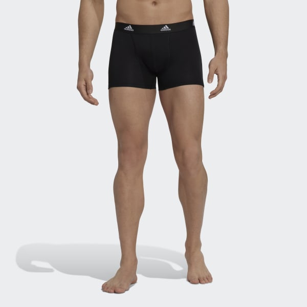 Turkusowy Active Flex Cotton Trunk Briefs HPN07