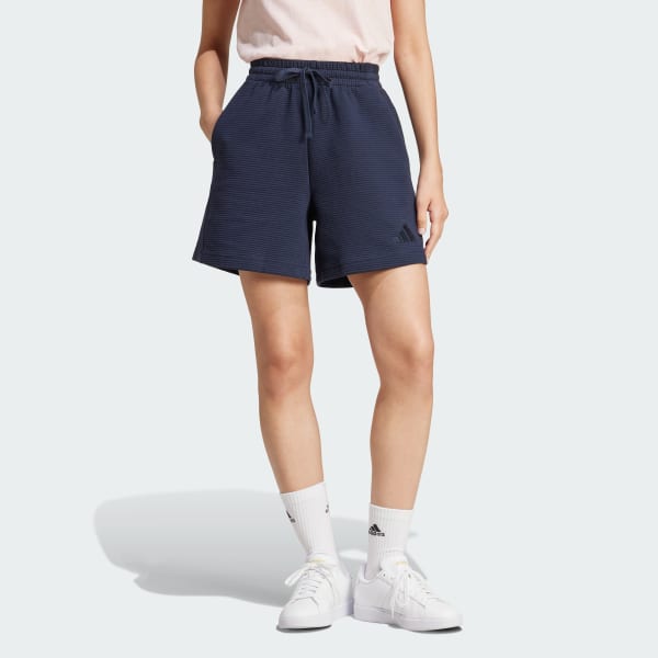 Bleu Short côtelé ALL SZN