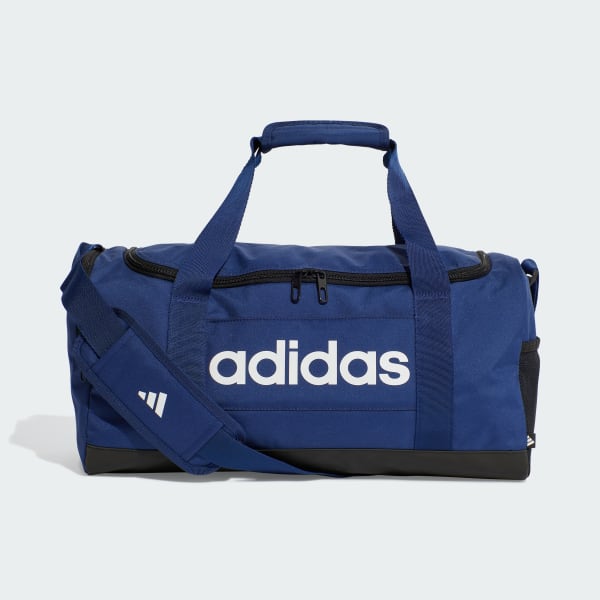 Blue Linear Duffel Bag Small