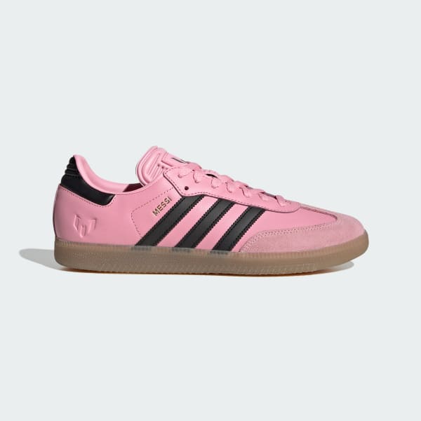 Pink Samba Messi Boots
