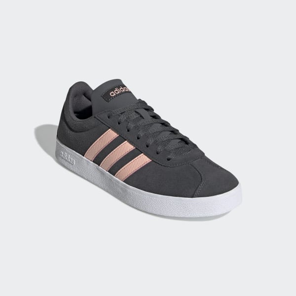 adidas vl court suede ladies trainers