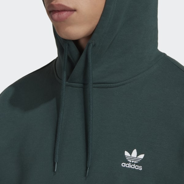 Verde Camisola com Capuz Trefoil Adicolor Classics JKZ47