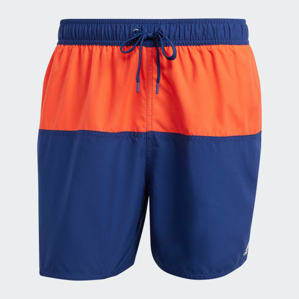 Blue Colorblock CLX Swim Shorts