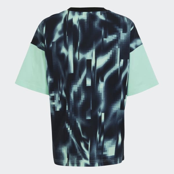 Green ARKD3 Allover Print T-Shirt