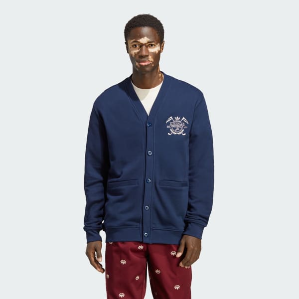 knal Bungalow letterlijk adidas Graphics Archive Cardigan - Blue | Men's Lifestyle | adidas US