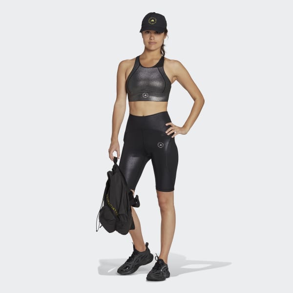 Sort adidas by Stella McCartney Shiny Cycling tights JKL99