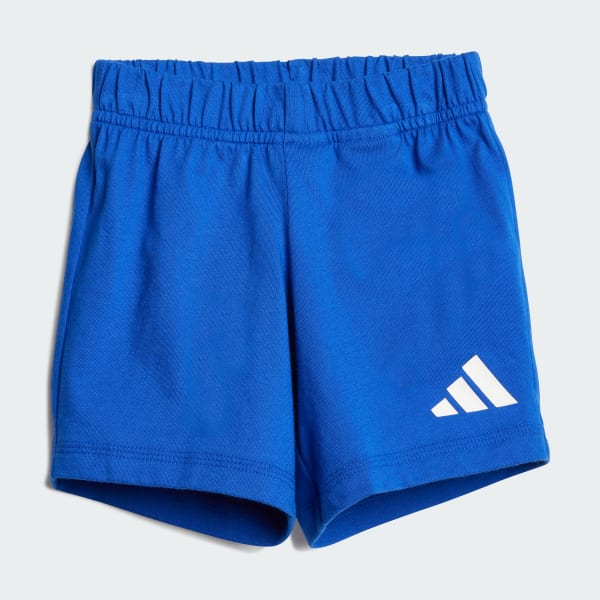 Azul Conjunto Polo y Short Essentials (Bebé)