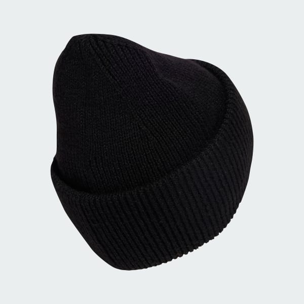 Black Cuffed Beanie