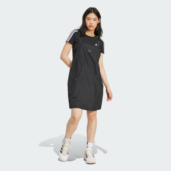 Adidas Adiclub Dress Black 2XL Womens Originals Skirts Dresses