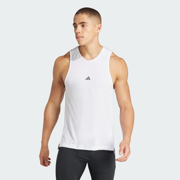 White deals yoga tank