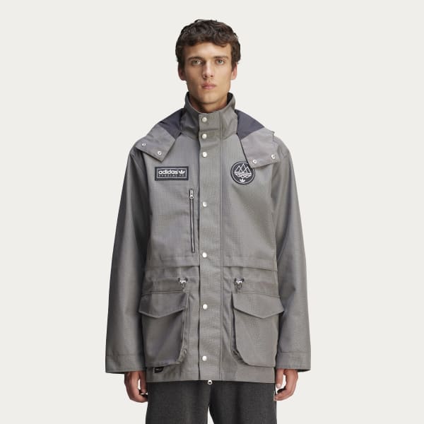 adidas SPZL F.C. Anorak Grey adidas Thailand