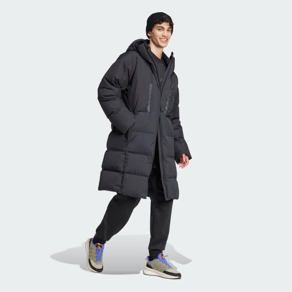 Schwarz Myshelter Daunenparka