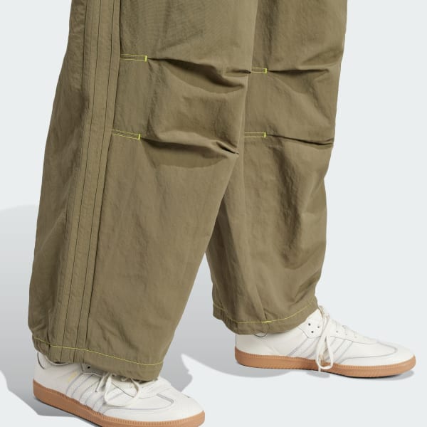 アディダス パラシュートパンツ - グリーン | アディダス ジャパン