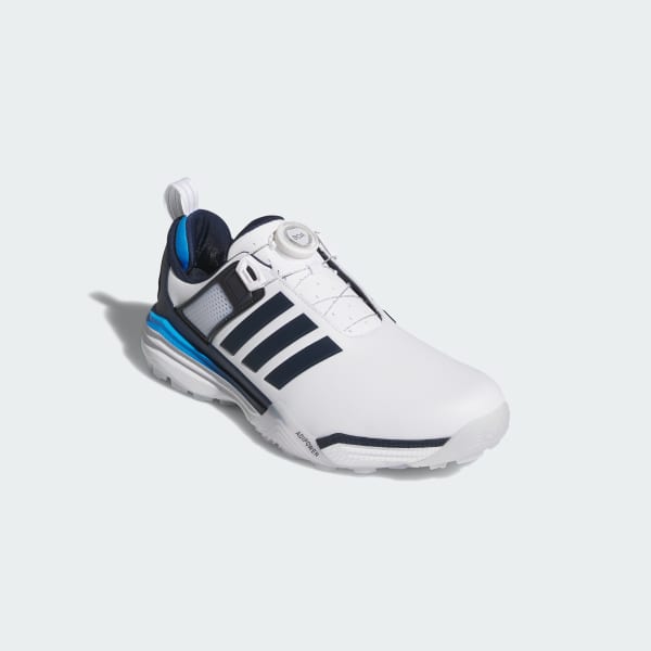 White ADIPOWER 26 BOA SPIKELESS GOLF SHOES