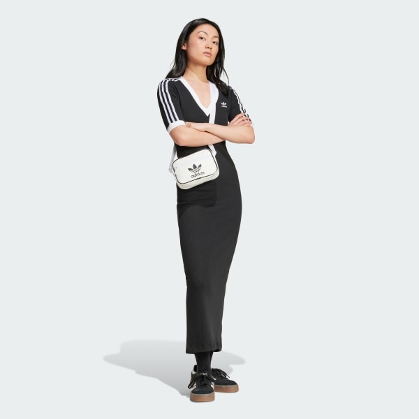 Adidas 3 stripe knit dress discount
