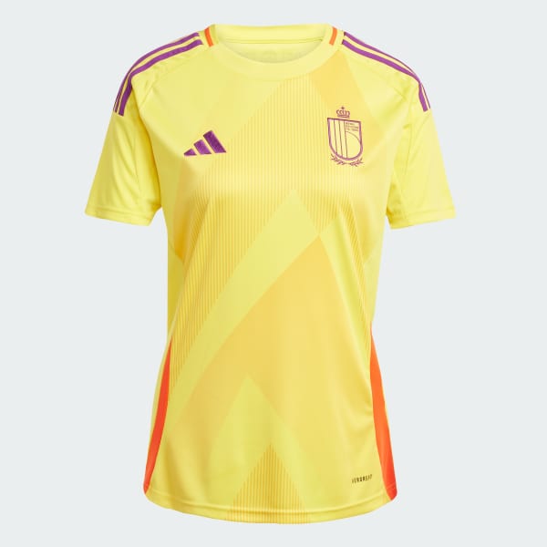 Geel België 25 (Vrouwenelftal) Uitshirt Kids