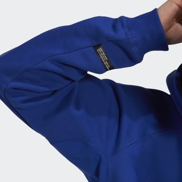 Blue Fleece Hoodie KS813