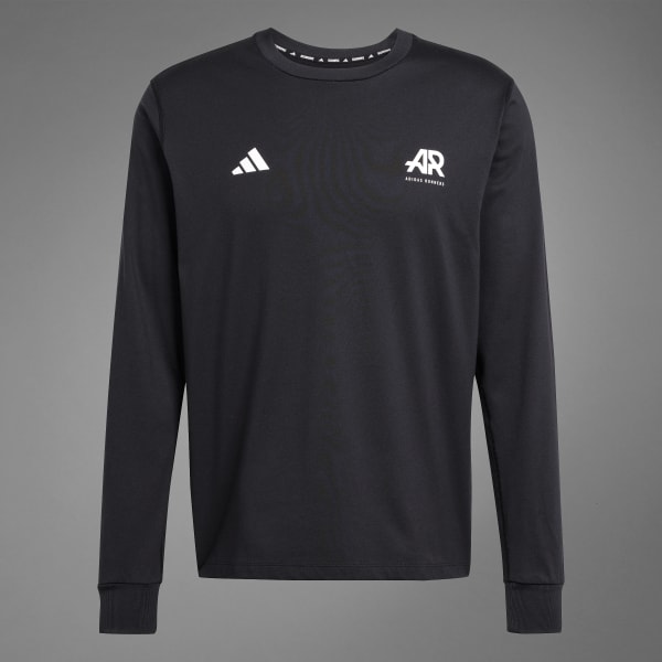 adidas Runners Long Sleeve Tee (Gender Neutral) - Black