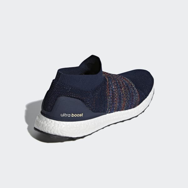 ultra boost laceless navy blue