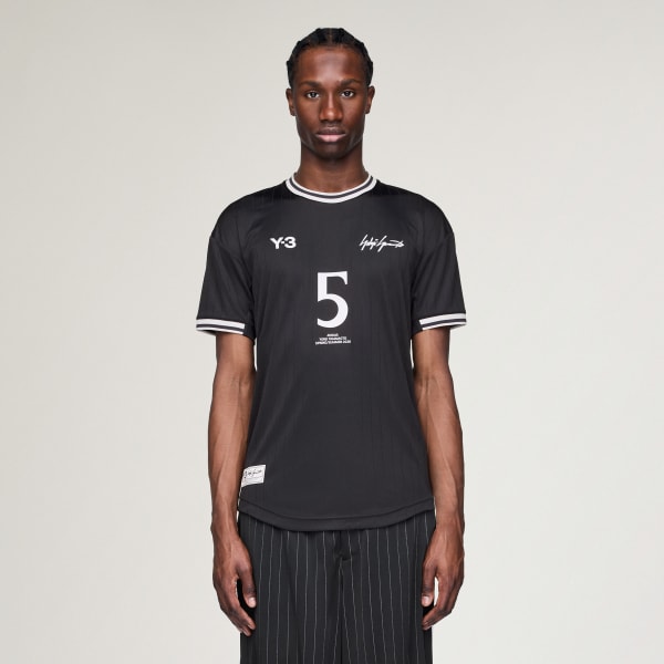 Noir Maillot de football manches courtes Y-3 Jude Bellingham